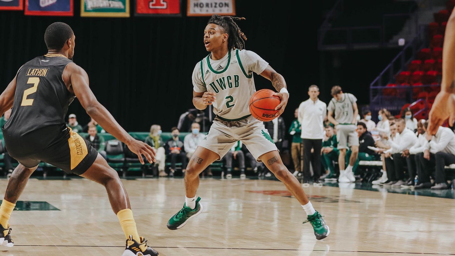 Kamari McGee - Men's Basketball - University of Wisconsin Green Bay  Athletics