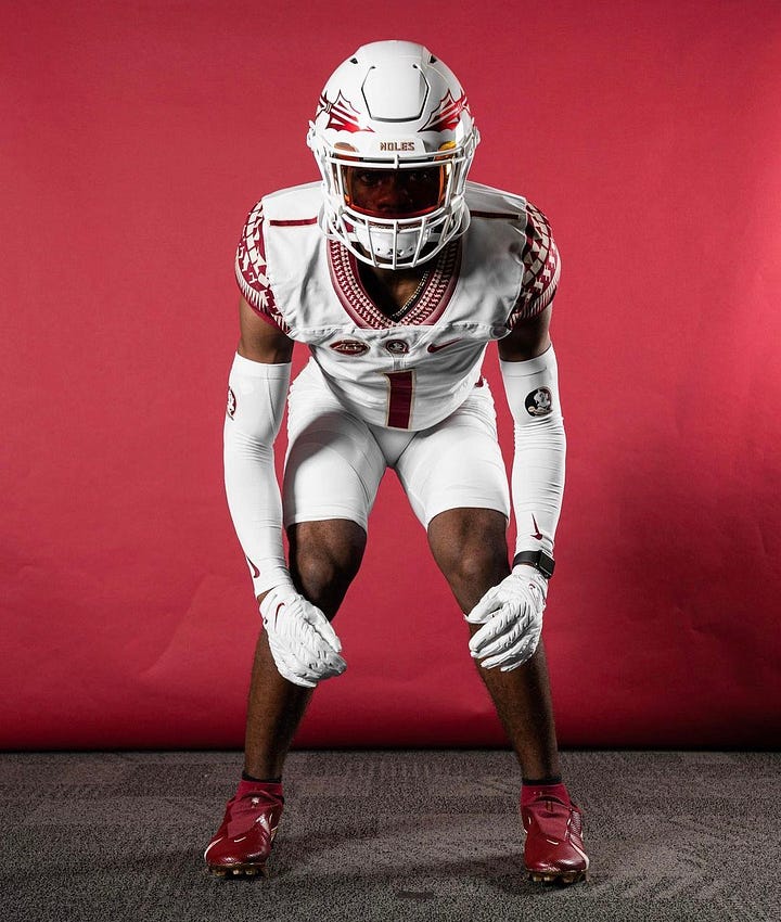 Photos courtesy if KJ Instagram via FSU's in-house media team