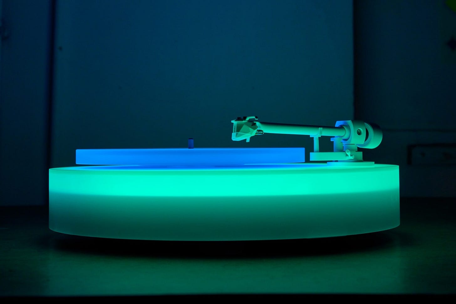 Brian Eno, Turntable II, 2024