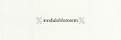 % moduloMoments %