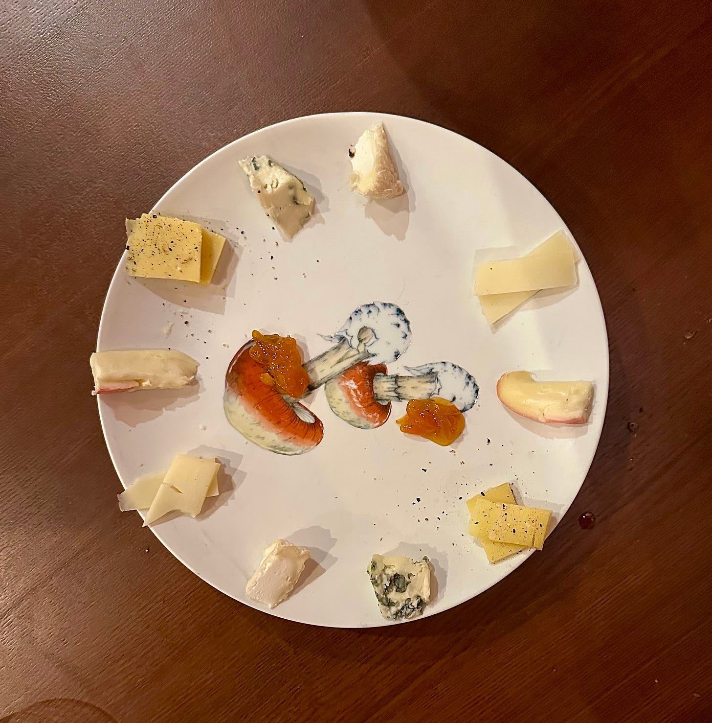 The cheese course at Maison by Sota Atsumi