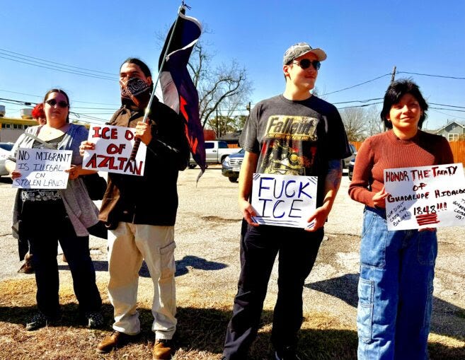 Brown Berets say no ICE in Aztlan Brown Berets say no ICE in Aztlan