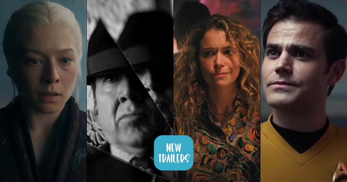 New Trailers! House of the Dragon: Season 3, Spider-Noir, Maximum Pleasure Guaranteed, and Star Trek: Strange New Worlds: Season 4