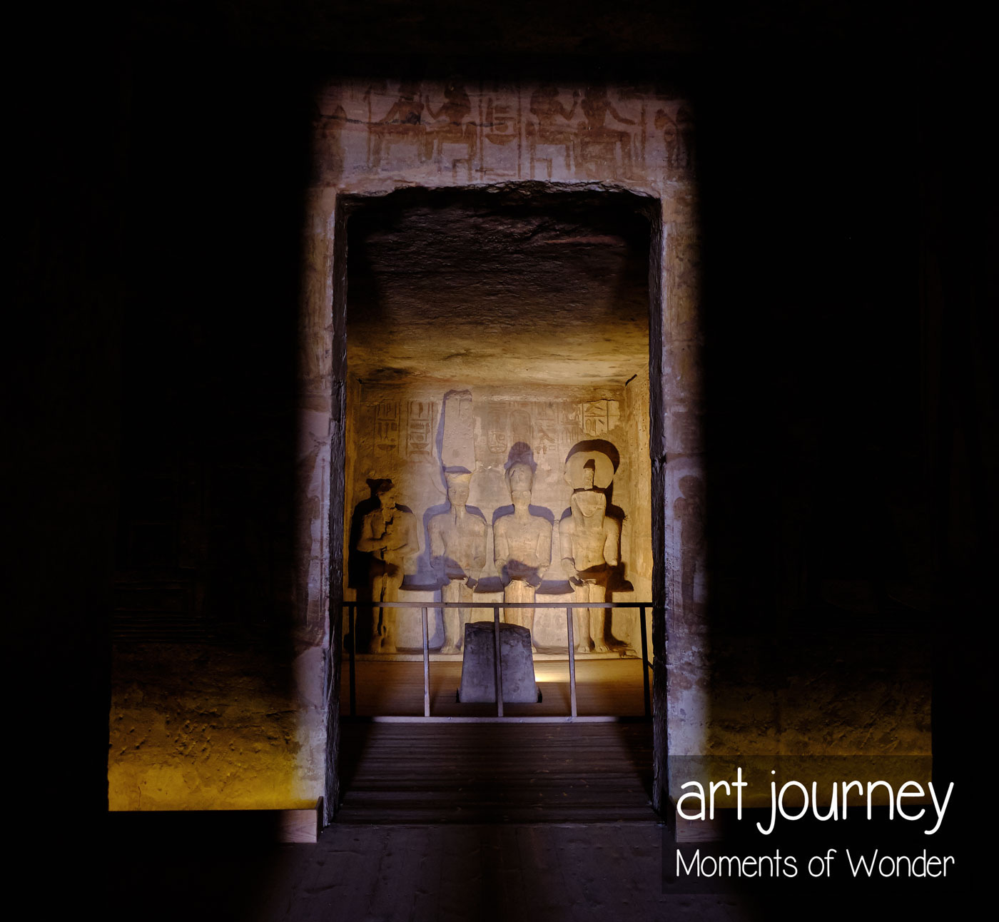 Abu Simbel without visitors