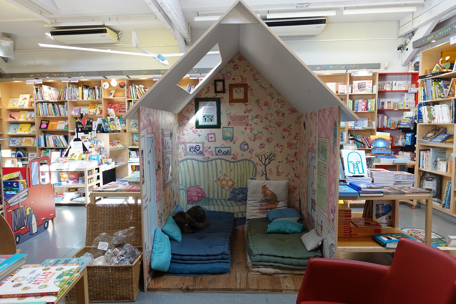 cute cardboard house