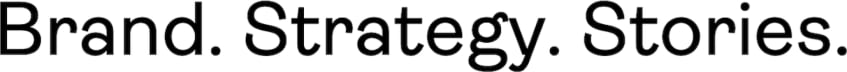 Brand. Strategy. Stories