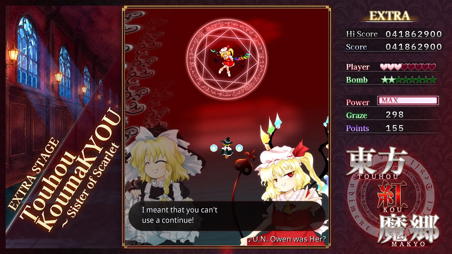 Touhou Koumakyou: New Classic - the Embodiment of Scarlet Devil di Steam Touhou Koumakyou: New Classic - the Embodiment of Scarlet Devil di Steam