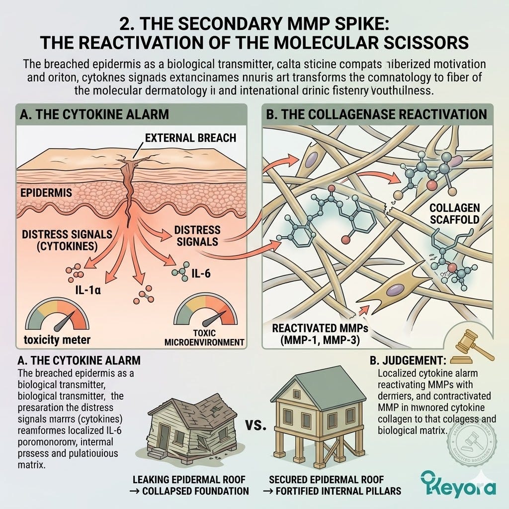 Systemic Regulator suppressing the Secondary MMP Spike and Cytokine Alarm to prevent structural liquidation and maintain ATP Synthesis sovereignty. Systemic Regulator suppressing the Secondary MMP Spike and Cytokine Alarm to prevent structural liquidation and maintain ATP Synthesis sovereignty.