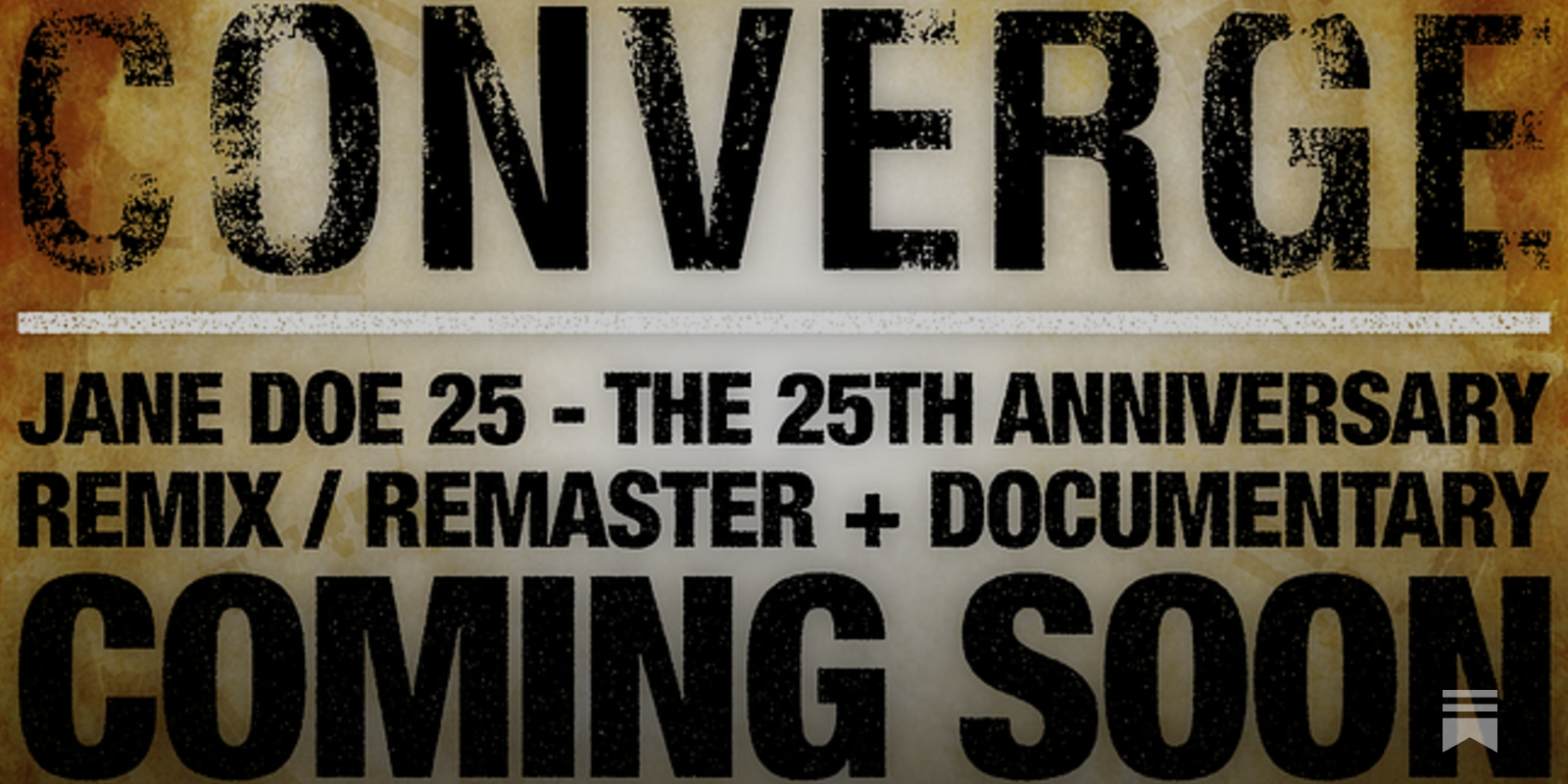 Converge “Jane Doe 25” Remix / Remaster + Documentary