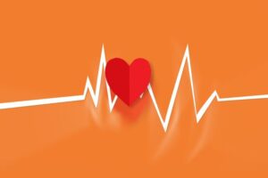 Pixabay illustration of a heartbeat monitor