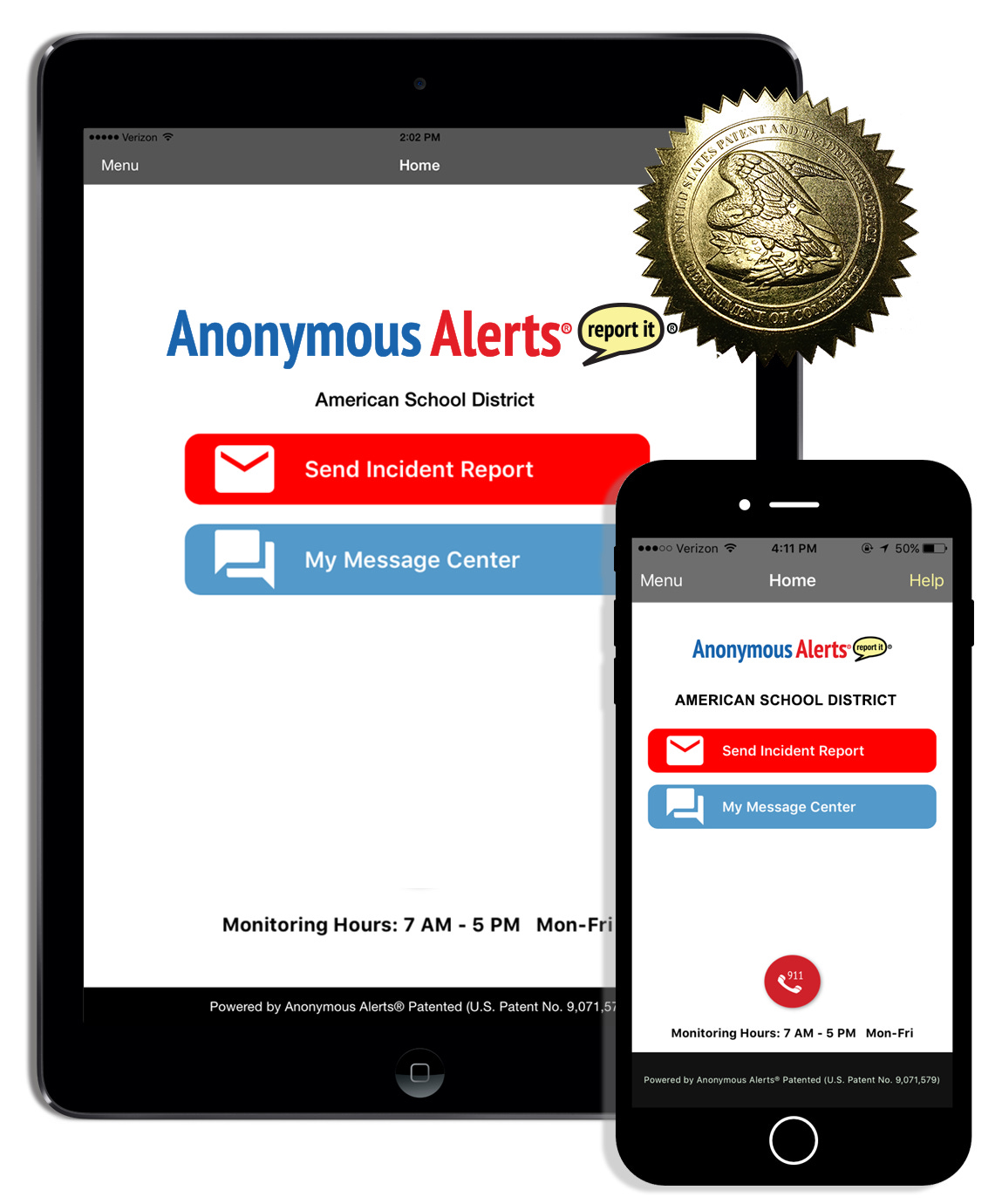 Anonymous Alerts Student Incident Reporting App for Higher Education