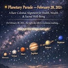 ✨ Planetary Parade — February 28, 2026
