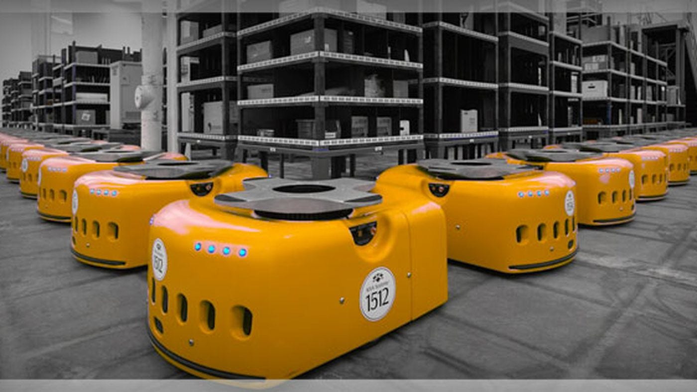 Amazon acquires robot-based warehouse stocking company Kiva Systems for  $775 million - The Verge