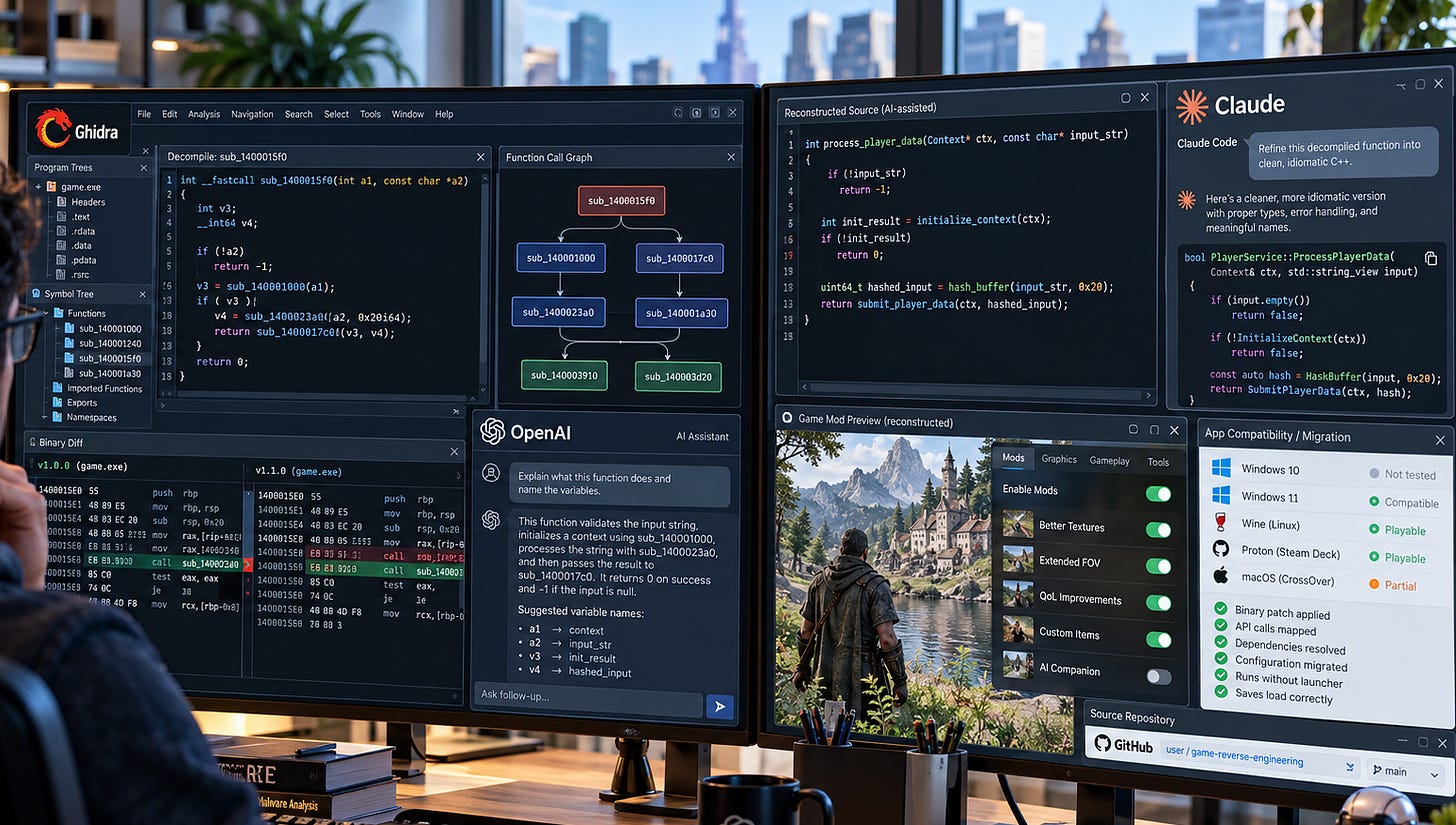 Frontier AI can reverse engineer binaries. Here’s what changed