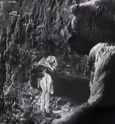 pre-code Hollywood, King Kong 1933, fay wray, old hollywood