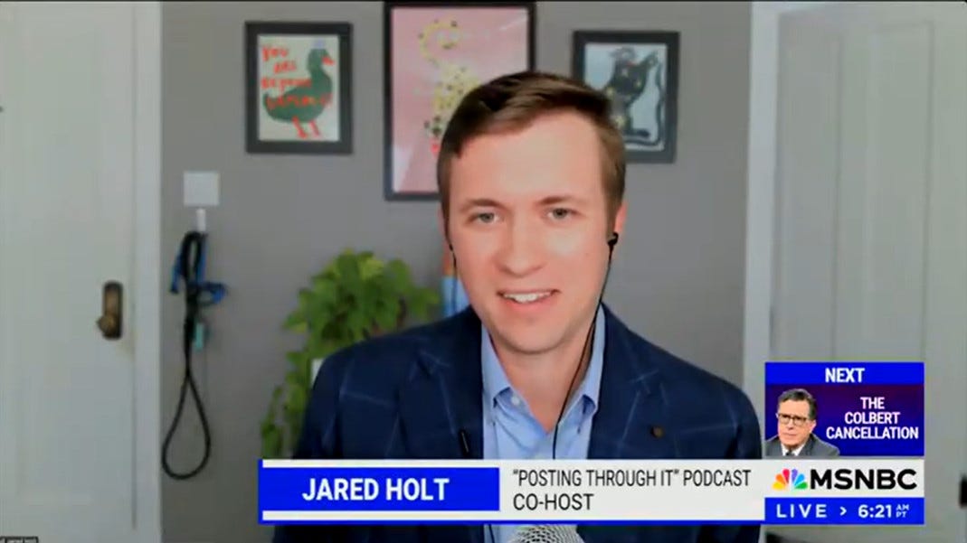 Jared Holt on MSNBC