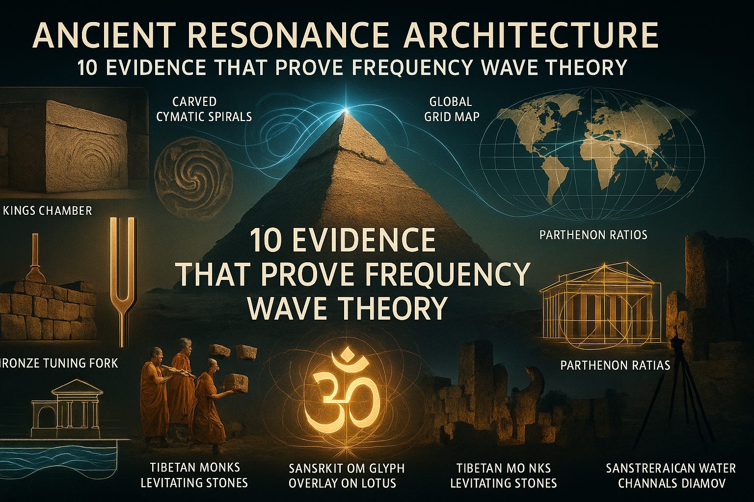 Ancient Resonance Architecture - by Drew Ponder
