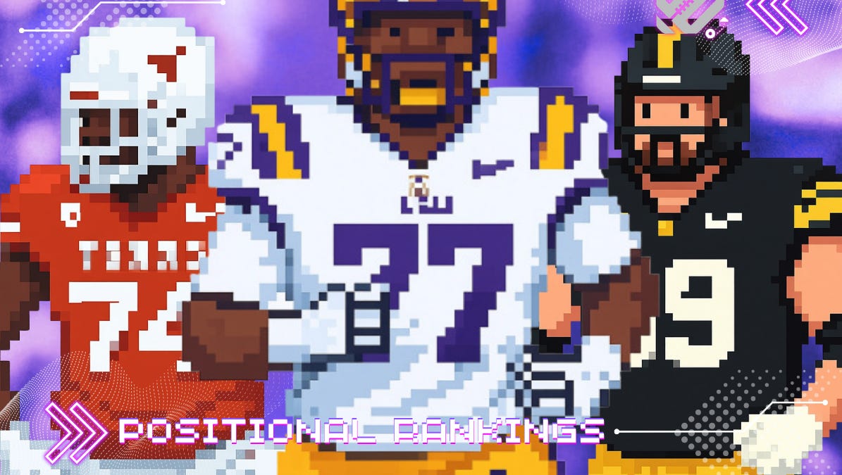 Positional Rankings: I disagree quite a bit with the early offensive tackle consensus rankings