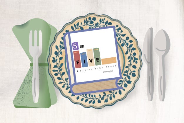 book on a plate with utensils