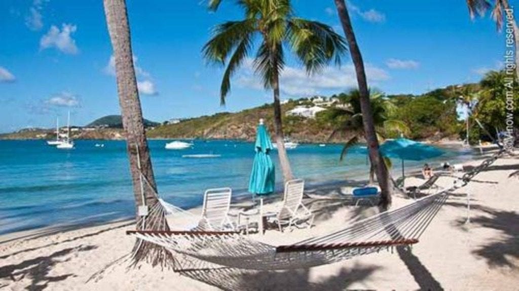 secret harbour Beach - St Thoma