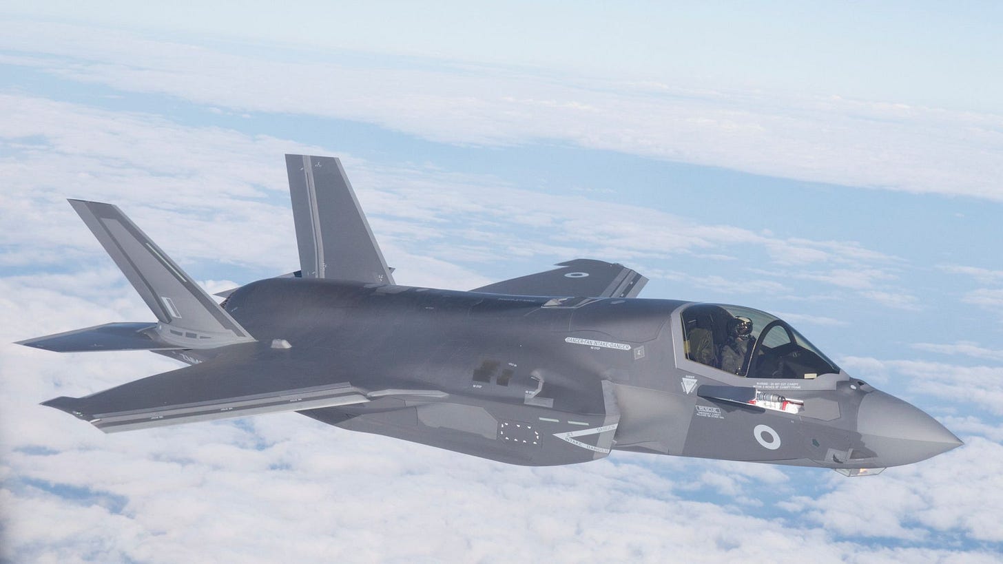New RAF F35 jets to be sent to Cyprus base after being declared 'combat  ready' | UK News | Sky News