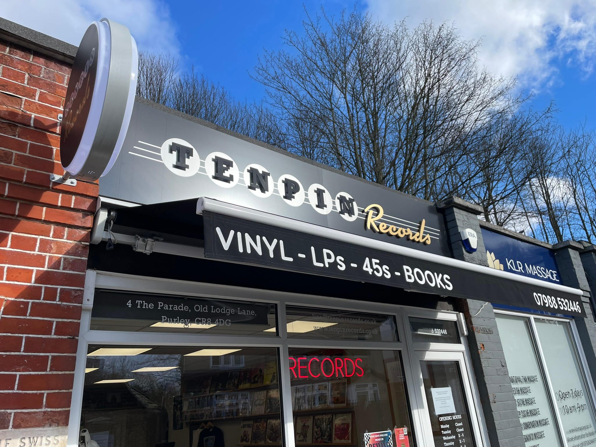 Record Shop Story 1: Tenpin Records review, Purley