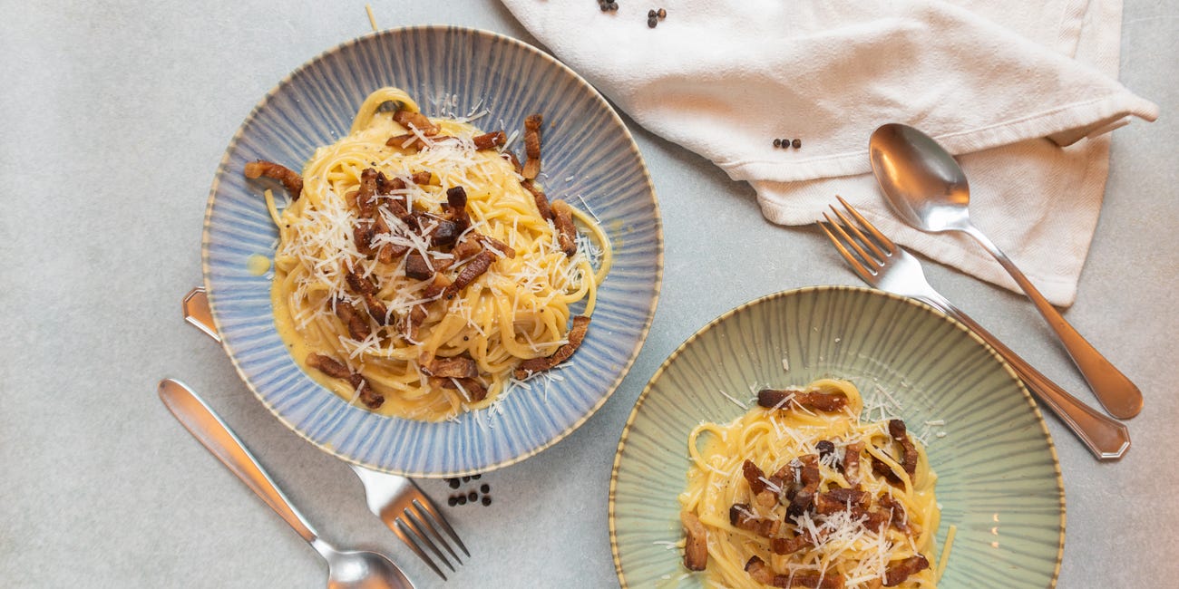 La auténtica carbonara de HelloMamma! Market