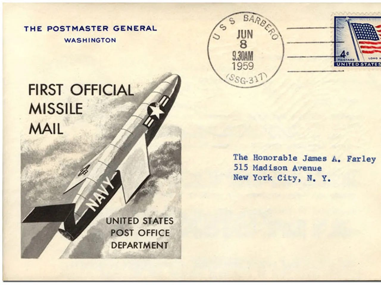 Mail Delivery By Rocket Never Took Off