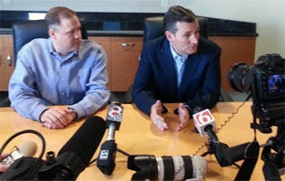 Rep. Bridenstine and Sen. Ted Cruz Rep. Bridenstine and Sen. Ted Cruz