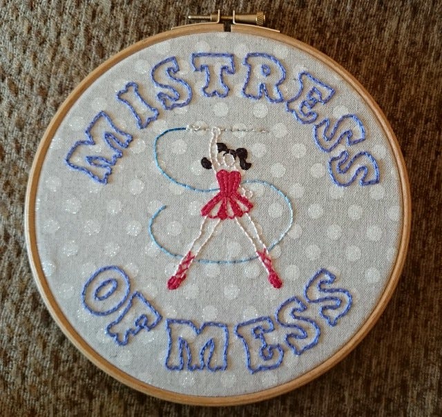 Mistress of Mess Embroidery Mistress of Mess Embroidery