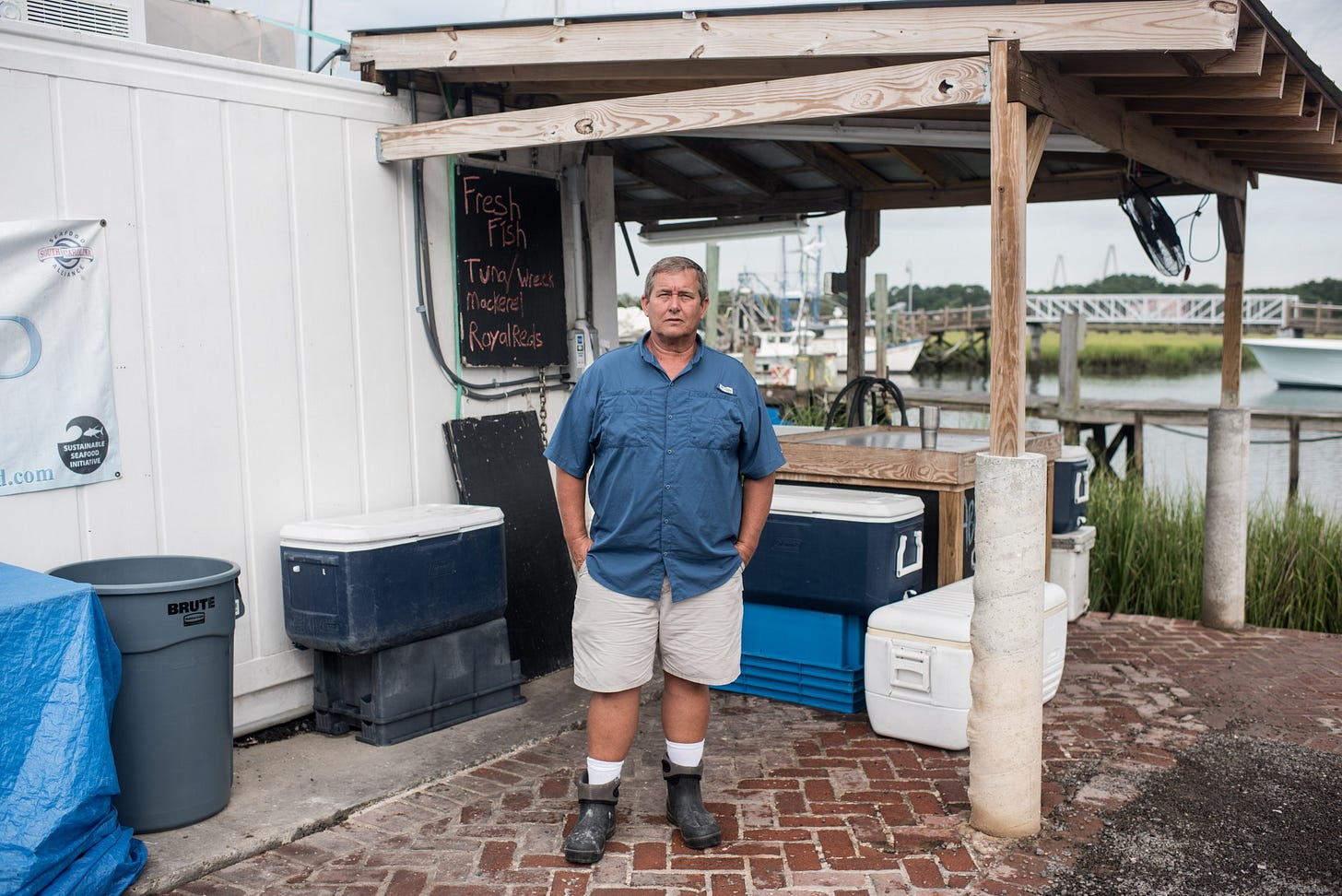 Fisherman Mark Marhefka is changing Charleston's food scene