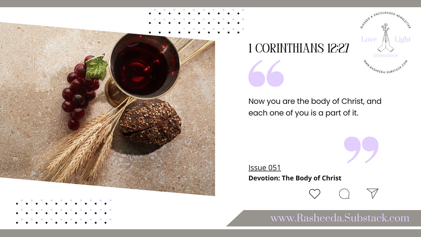 Issue 051 | The Body of Christ Issue 051 | The Body of Christ