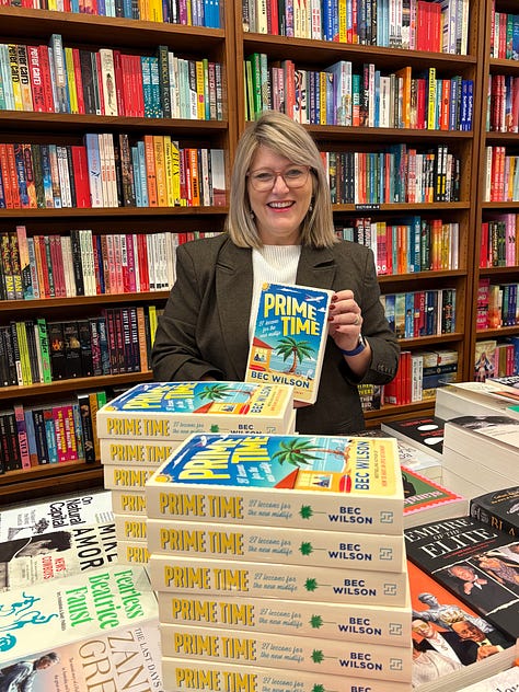 Photos from a week of book signings, podcast recordings and events