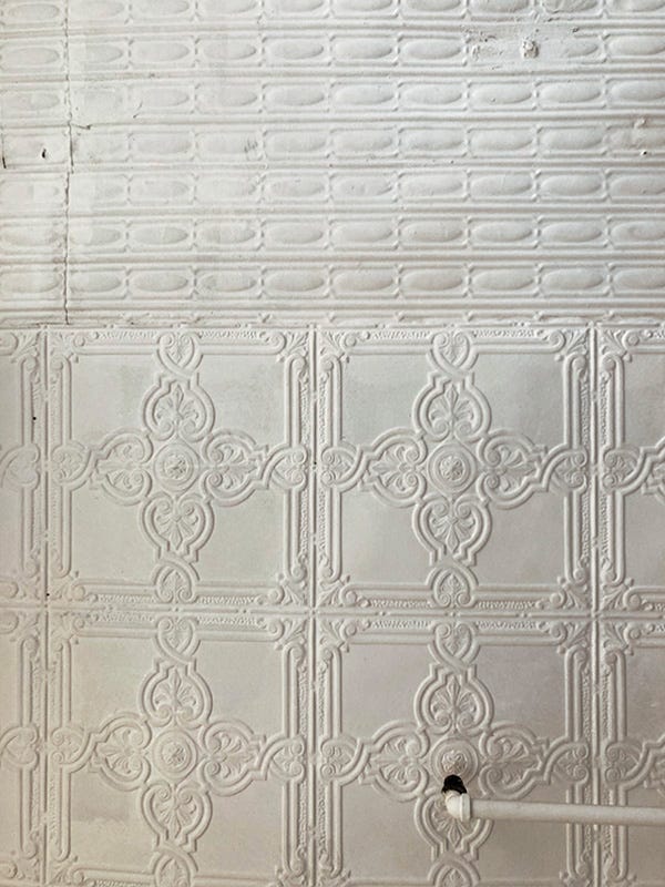 photos of tin ceilings in New York