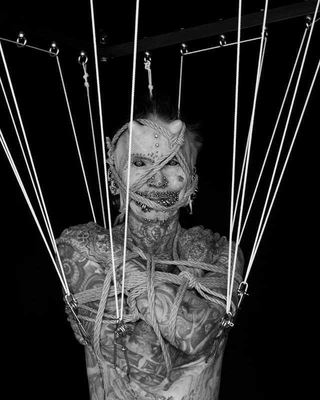 Photos of Charlyne's suspension work