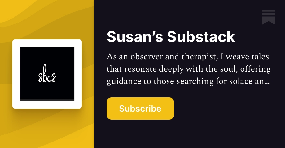 Susan’s Substack | Susan Morgan Stork, CST | Substack