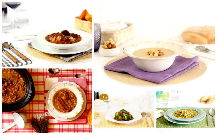 Legumbres y potajes. Diez recetas para crock pot o slow cooker