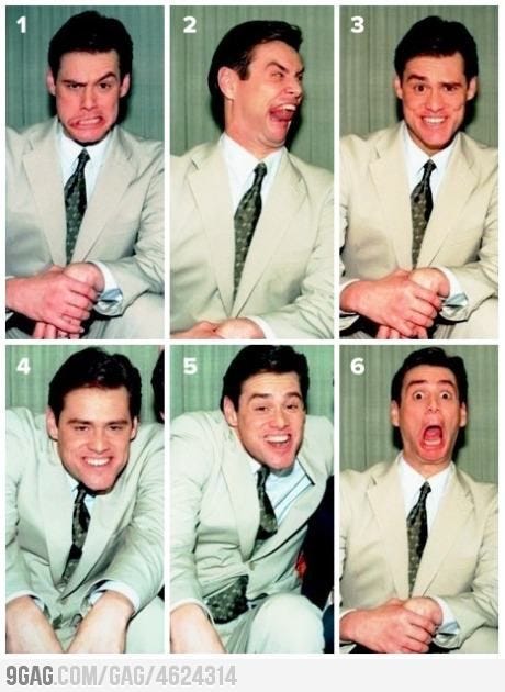 Which is your favorite Jim Carrey face?