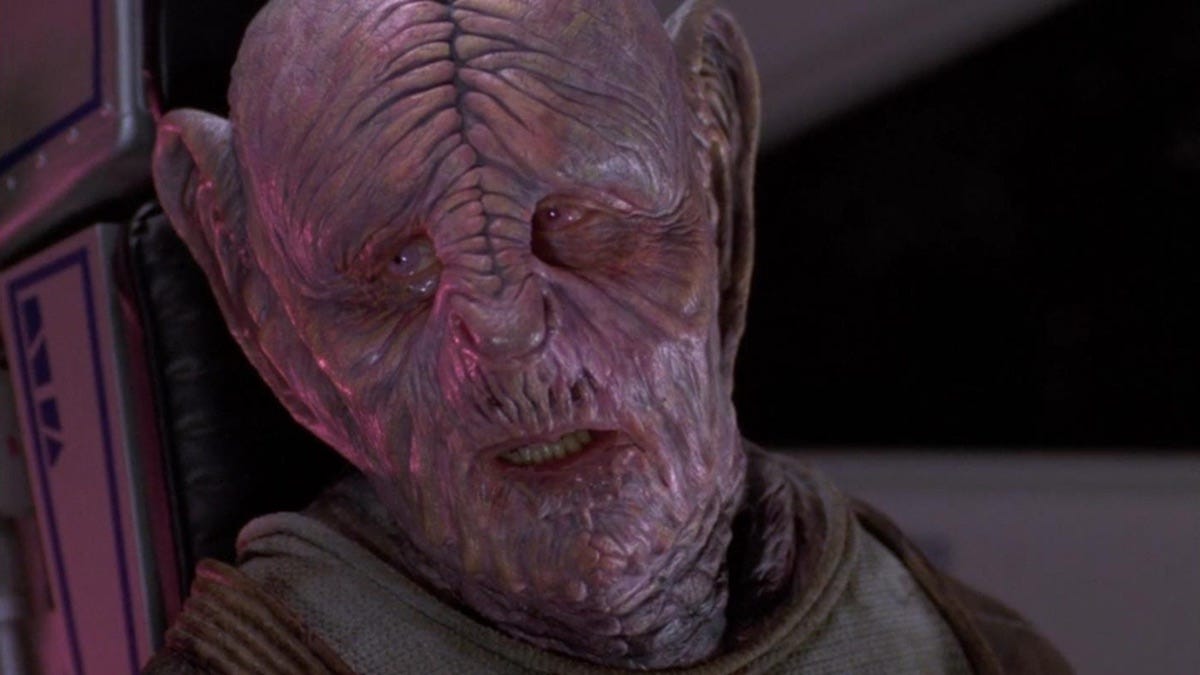 Underneath all that makeup is James Cromwell.