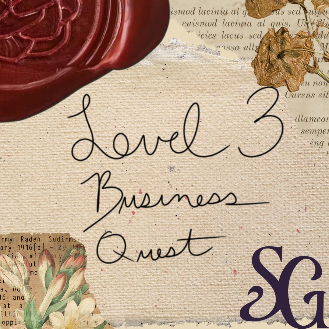 "Level 3 Business Quest"