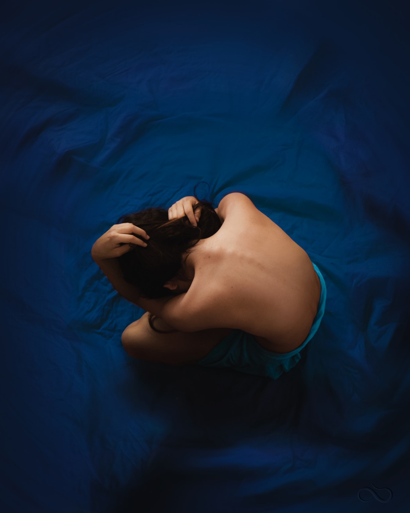 Blue Nostalgia by @ximecediazArt