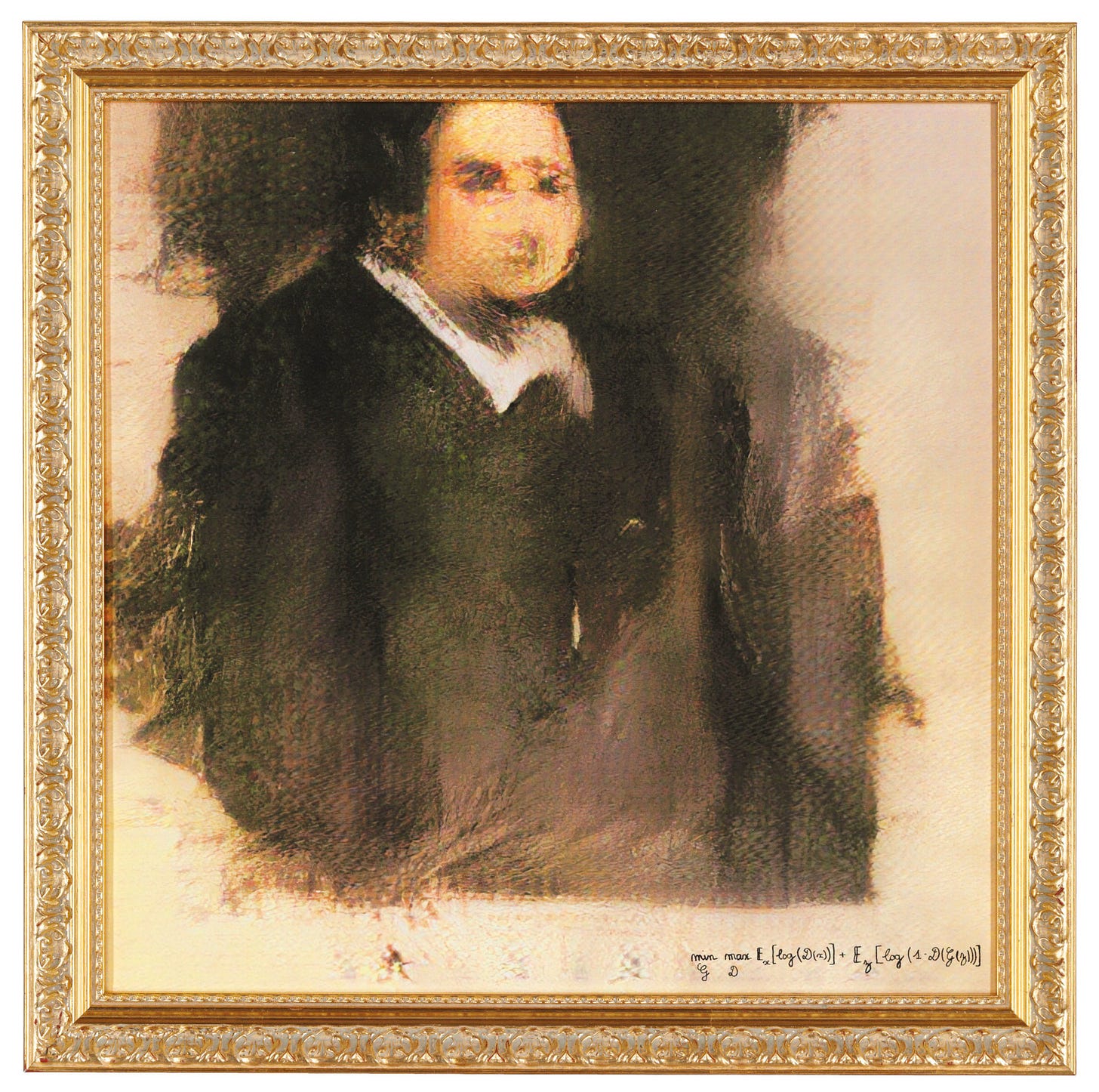 Christie's auctions painting made by AI for $432,500. Christie's auctions painting made by AI for $432,500.