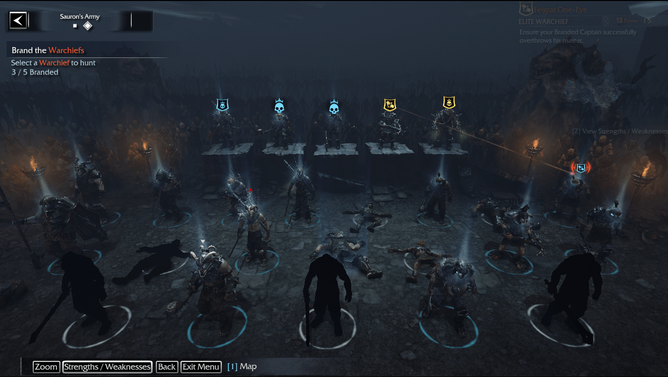 Shadow of Mordor: Nemesis Systems Underused Immersion – Wee Bucket Shadow of Mordor: Nemesis Systems Underused Immersion – Wee Bucket