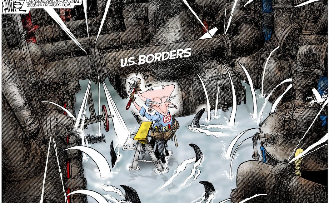 Michael Ramirez: Dangerous Leaks 02-01-24