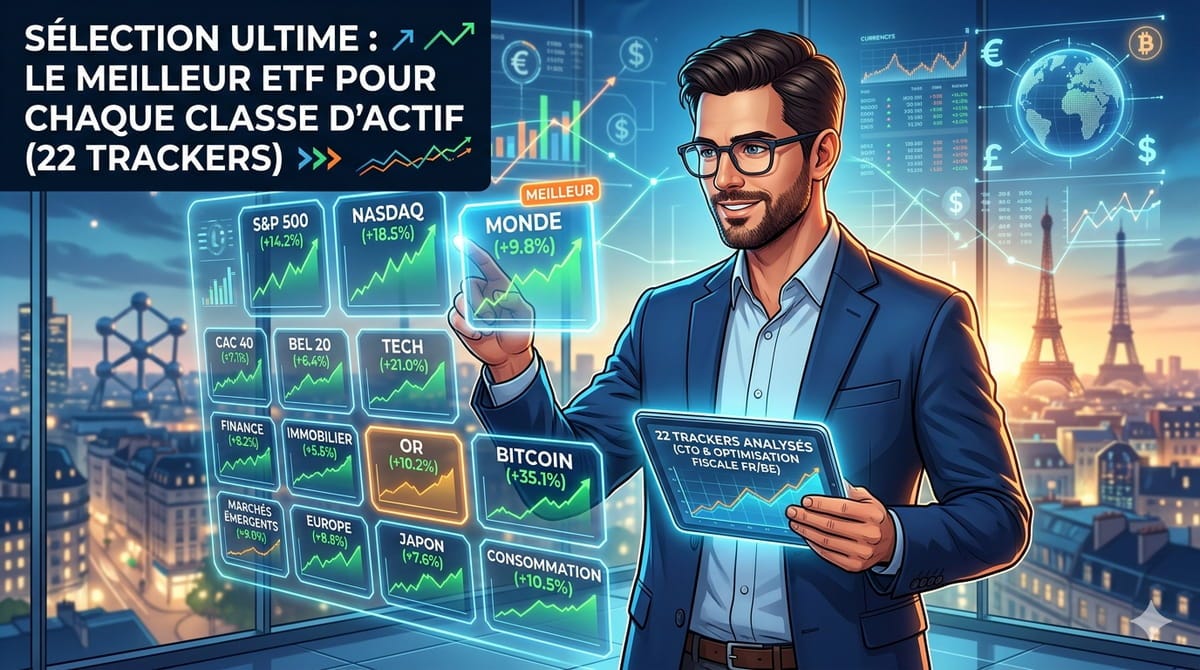 22 ETF : le meilleur dans chaque classe d'actif