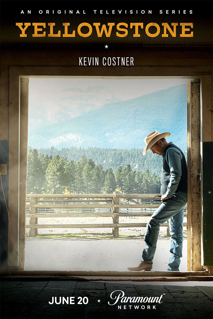 Yellowstone Tv Series Fight Usa Drama Painting Print Wall Art - POSTER  20x30 | eBay