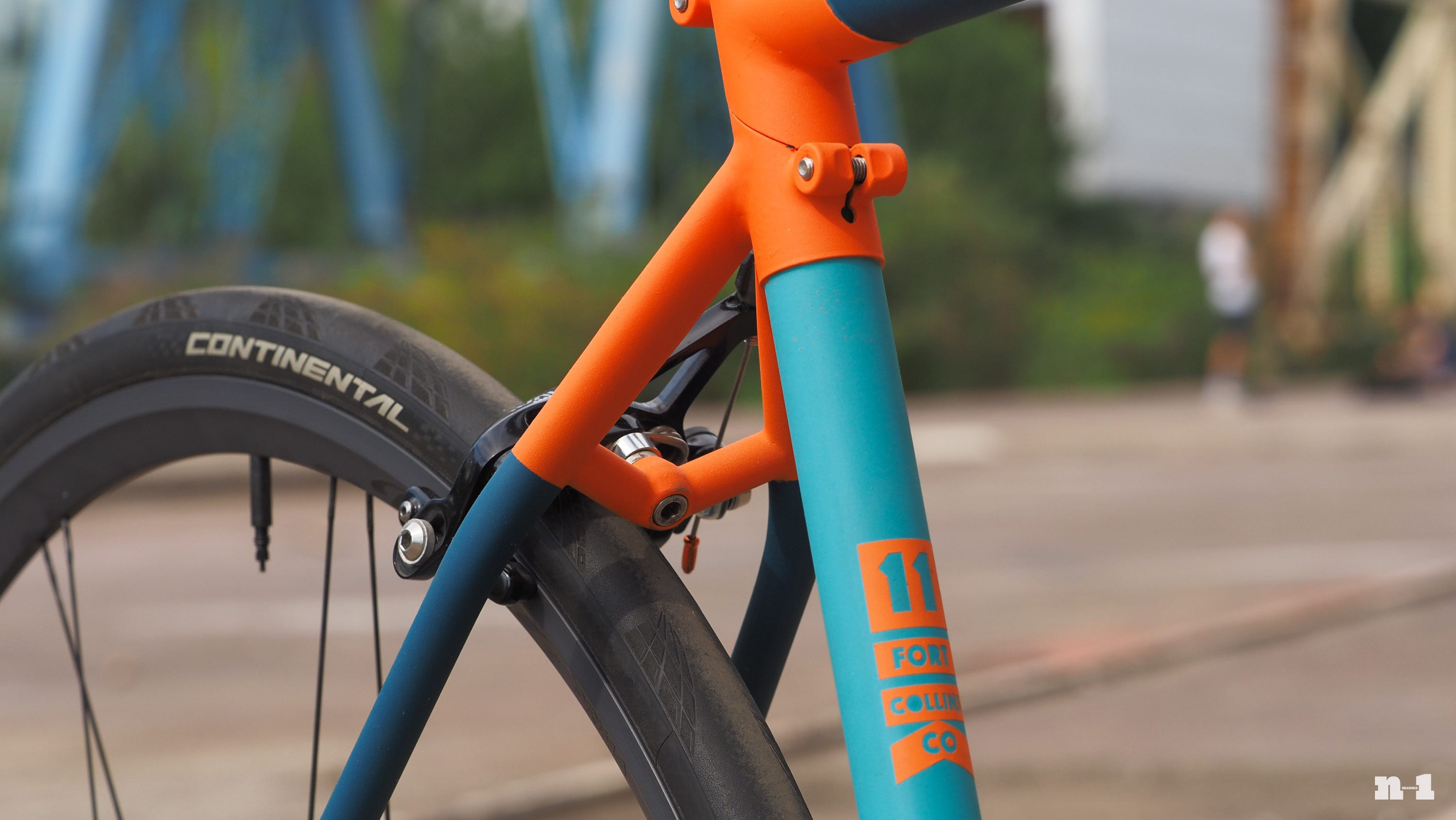 Nikas Bikes travel road bike seatstay bridge