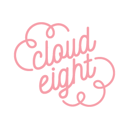 Cloud Eight Design | Surface Pattern Designer logo