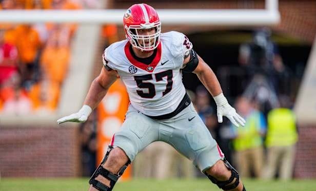 Georgia OL Monroe Freeling went to insane lengths just to play vs Auburn