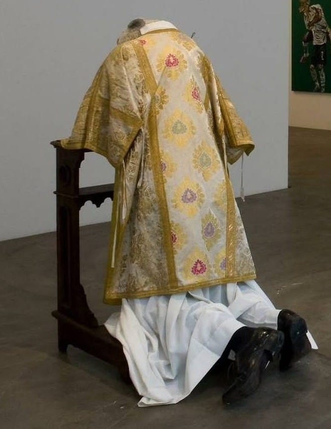 ARTIFAXING on X: "'Wolf-Sheep-Priest' by Deborah Sengl, 2008 Made with  plastic, wax and an original head of a sheep https://t.co/Dij5ZdDvr0" / X
